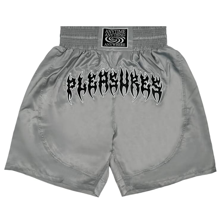 Pleasures Anywhere Muay Thai Shorts Grey