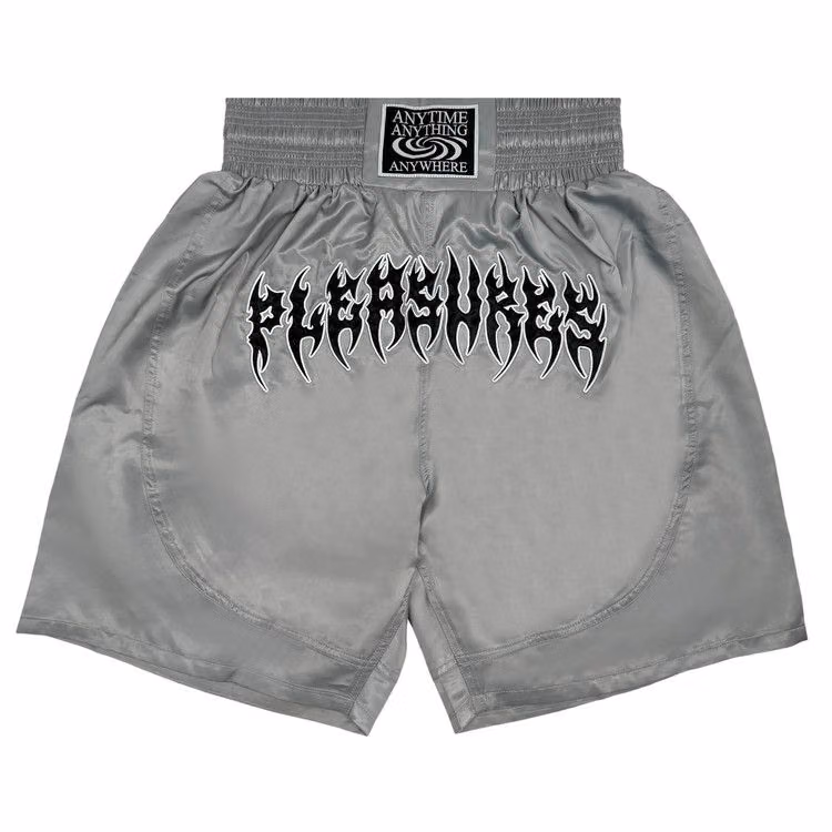 Pleasures Anywhere Muay Thai Shorts Grey