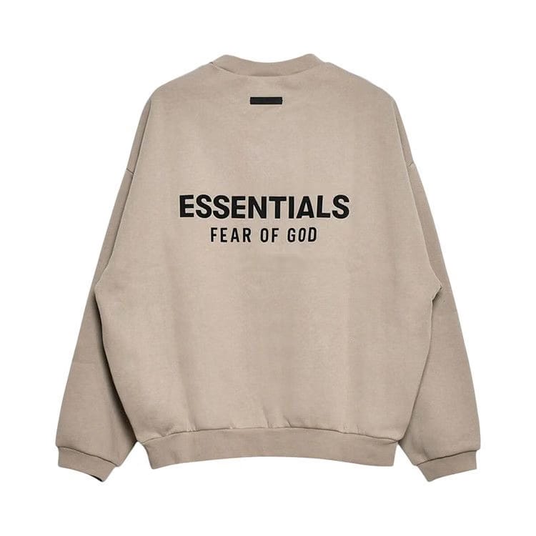 Fear of God Essentials Fleece Crewneck Desert Sand