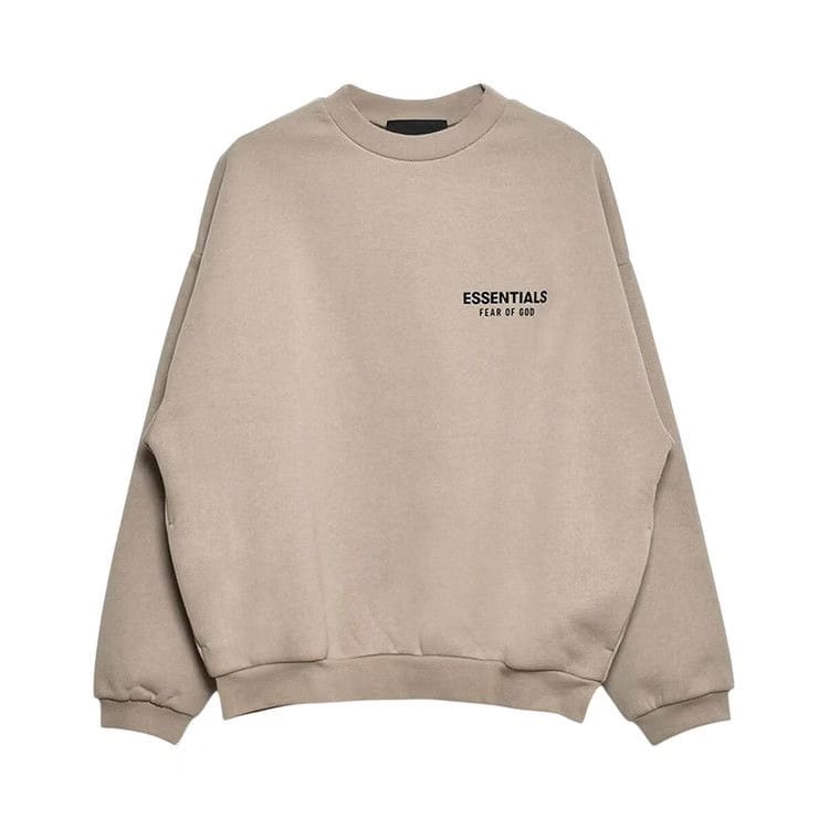 Fear of God Essentials Fleece Crewneck Desert Sand