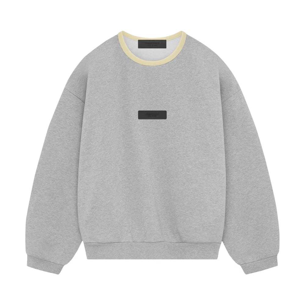 Fear of God Essentials Kids Crewneck Sweater Light Heather Grey