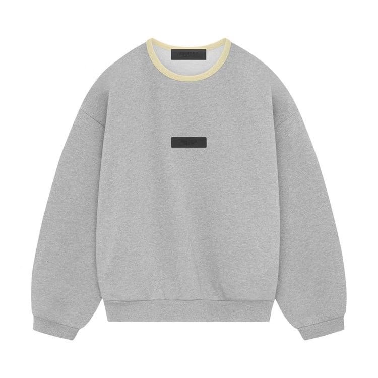 Fear of God Essentials Kids Crewneck Sweater Light Heather Grey