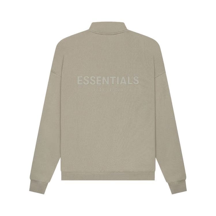 Fear of God Essentials Mockneck Half Zip Moss