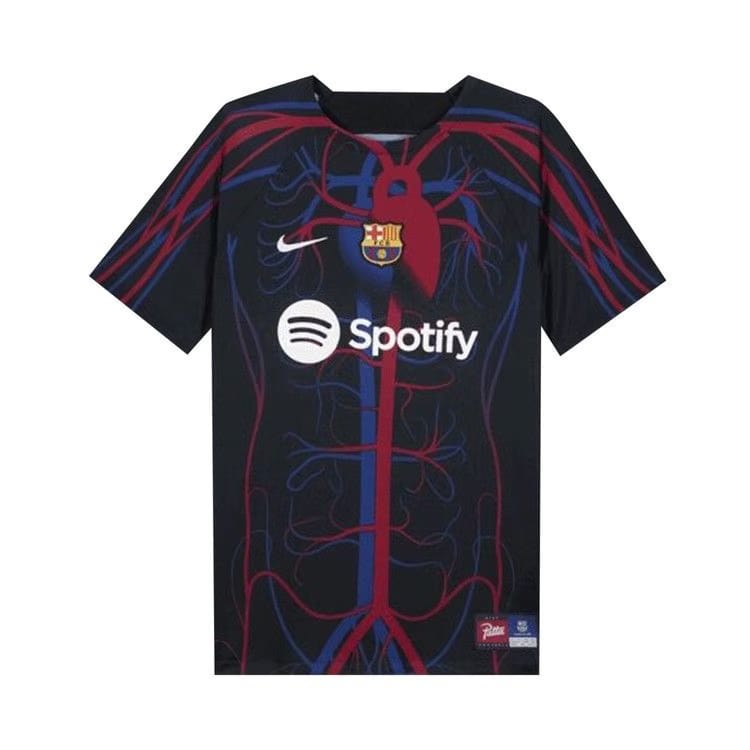 Nike FC Barcelona x Patta Dri-FIT Shorts-Sleeve Soccer Top Black
