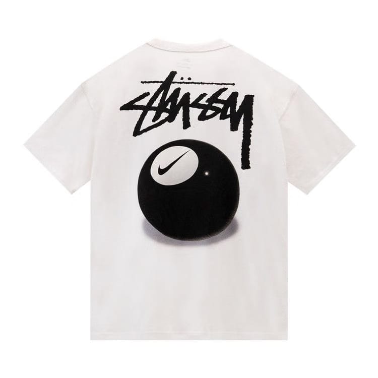 Nike x Stussy 8 Ball T-Shirt White