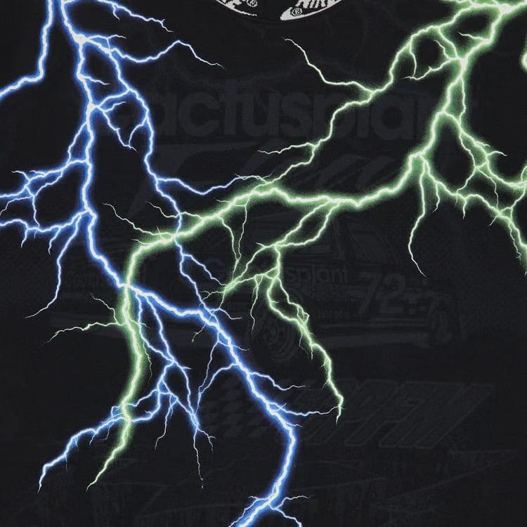 Nike x Cactus Plant Flea Market Lightning T-Shirt Black