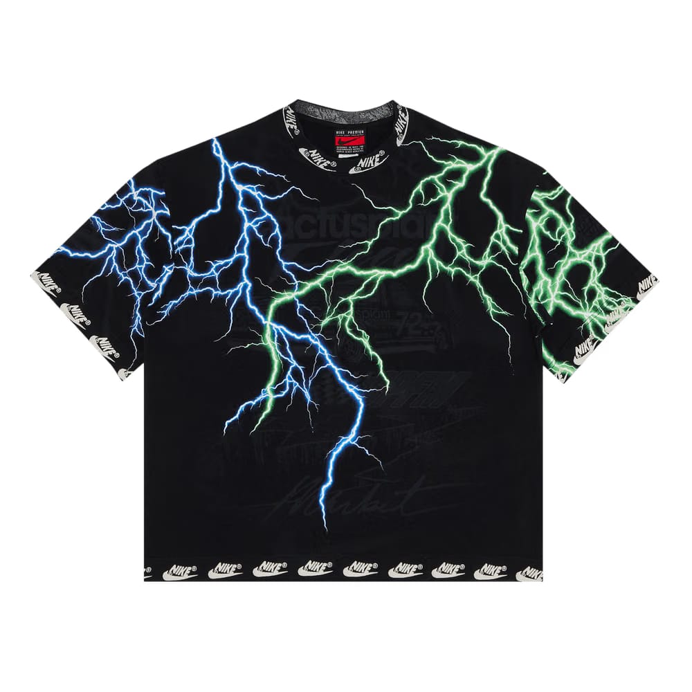 Nike x Cactus Plant Flea Market Lightning T-Shirt Black