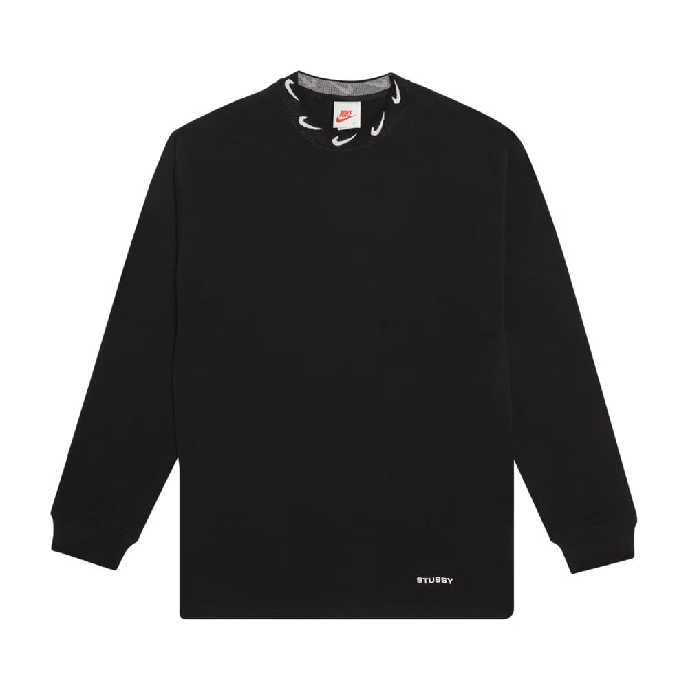 Nike x Stussy NRG BR Long-Sleeve Knit Top Black