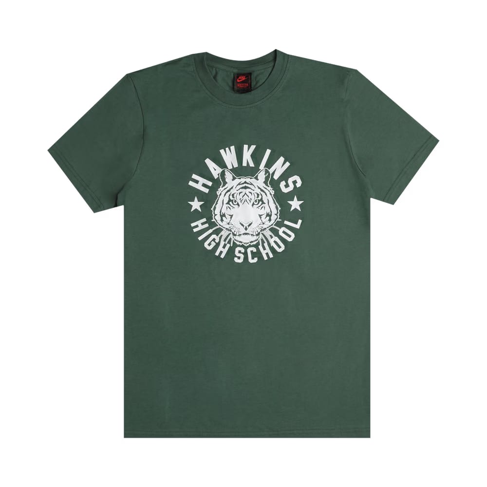 Nike x Stranger Things Hawkins High T-Shirt Fir/Sail