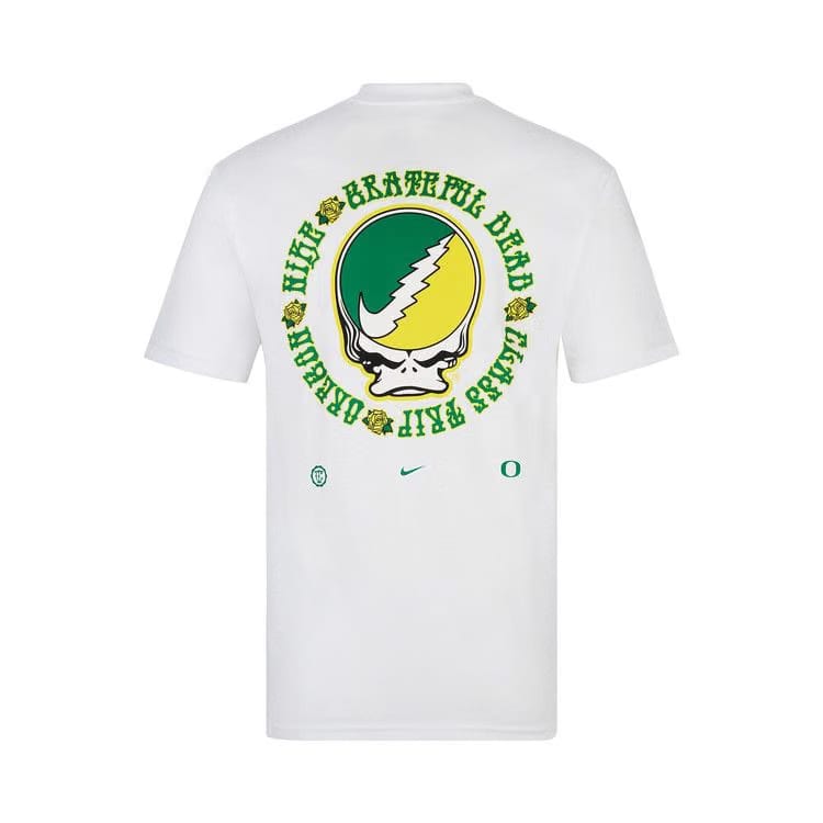 Nike x Class Trip x Grateful Dead x Oregon Duck & Roses T-Shirt White