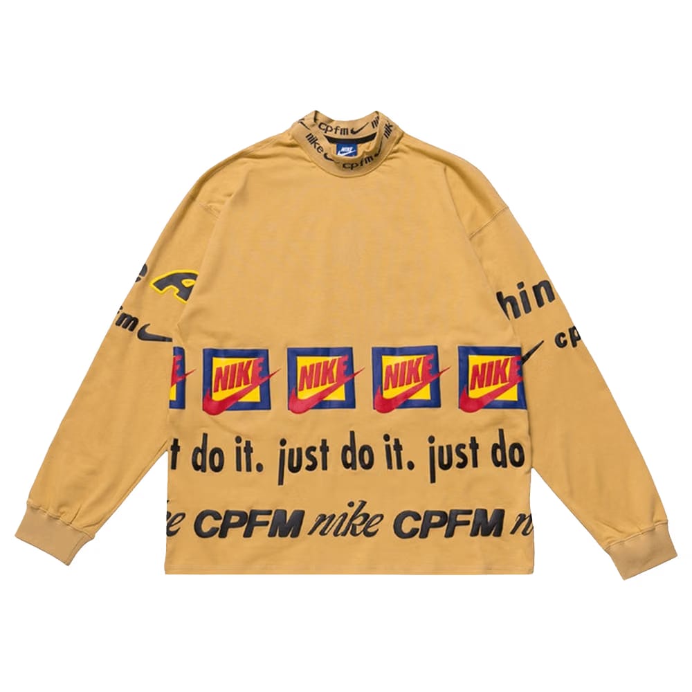 Nike x Cactus Plant Flea Market Long-Sleeve T-Shirt Mustard