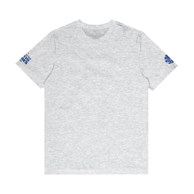 Nike x Takashi Murakami x MLB World Tour Tokyo Series 2025 Dodgers Shorts-Sleeve T-Shirt Grey