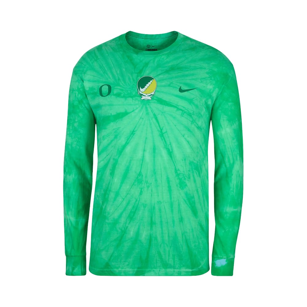Nike x Class Trip x Grateful Dead x Oregon Steal Your Duck Logo Long-Sleeve T-Shirt Tie-Dye