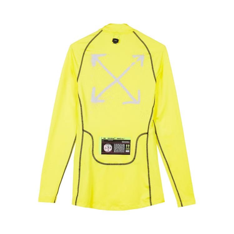 Nike x Off-White Long-Sleeve Running Top Opti Yellow