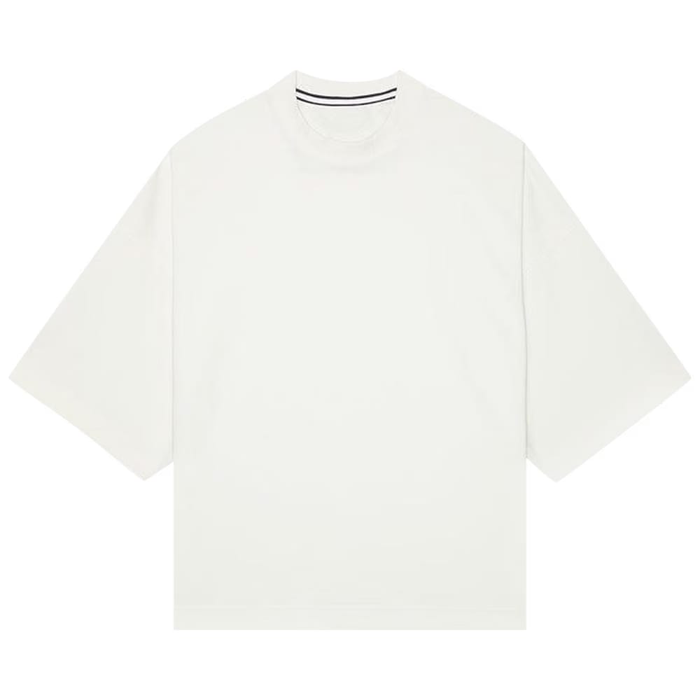 Nike Sportswear Tech Fleece Reimagined Oversized Shorts-Sleeve Sweatshirt Sail