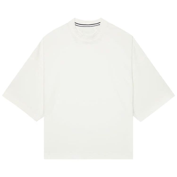 Nike Sportswear Tech Fleece Reimagined Oversized Shorts-Sleeve Sweatshirt Sail