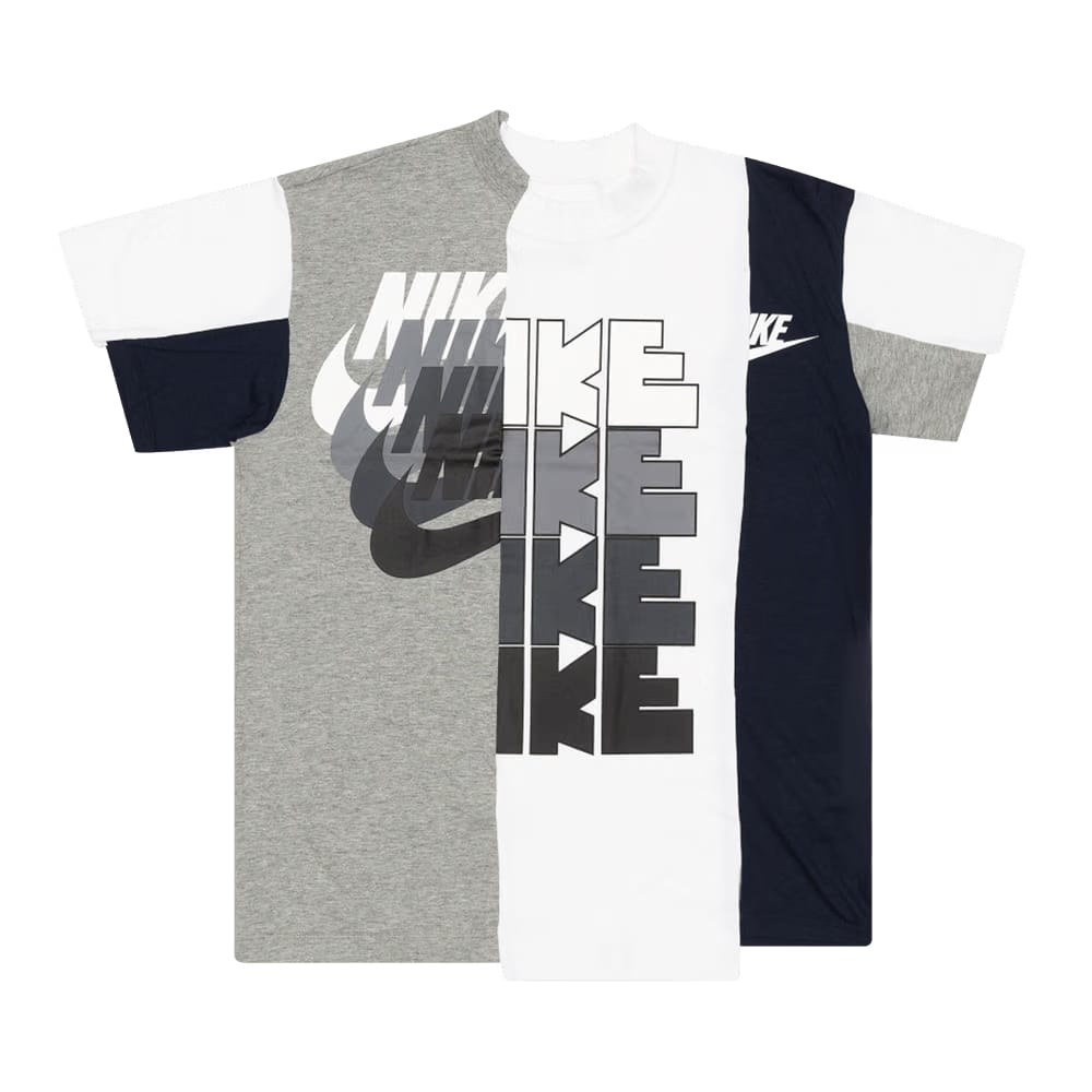 Nike x Sacai Hybrid T-Shirt Canyon Gold/Obsidian