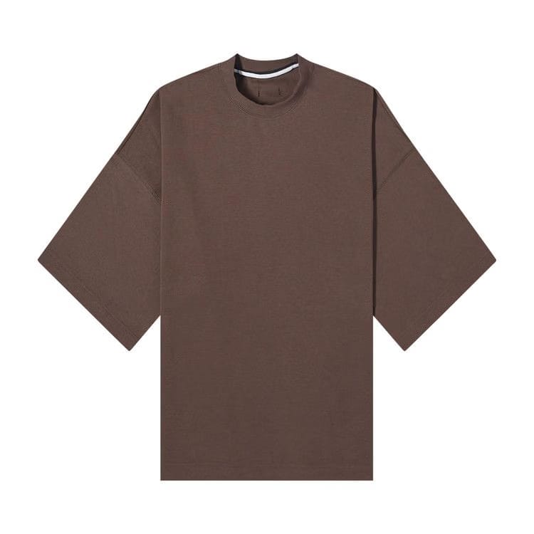 Nike Sportswear Tech Fleece Reimagined Oversized Shorts-Sleeve Sweatshirt Baroque Brown