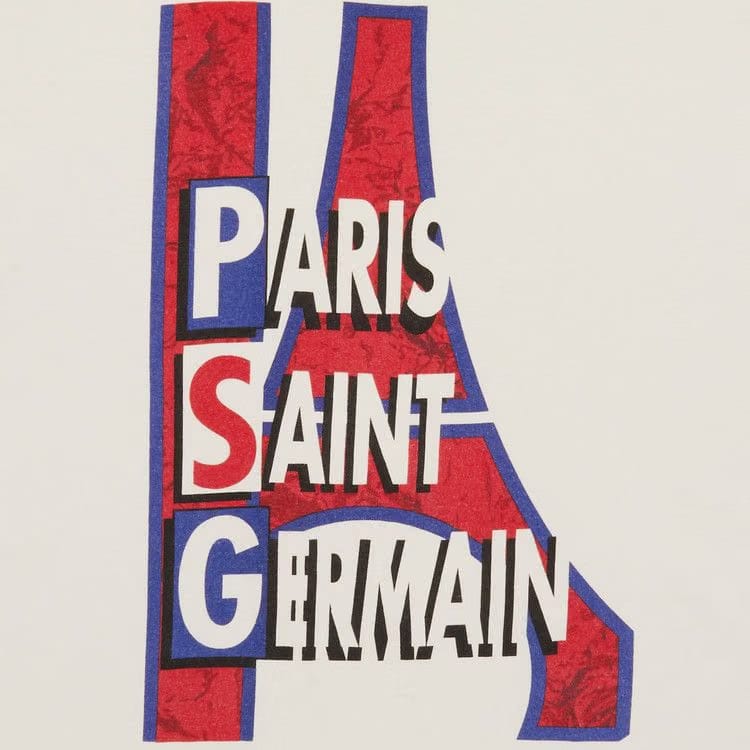 Nike Paris Saint-Germain Eiffel Tower Graphic T-Shirt White