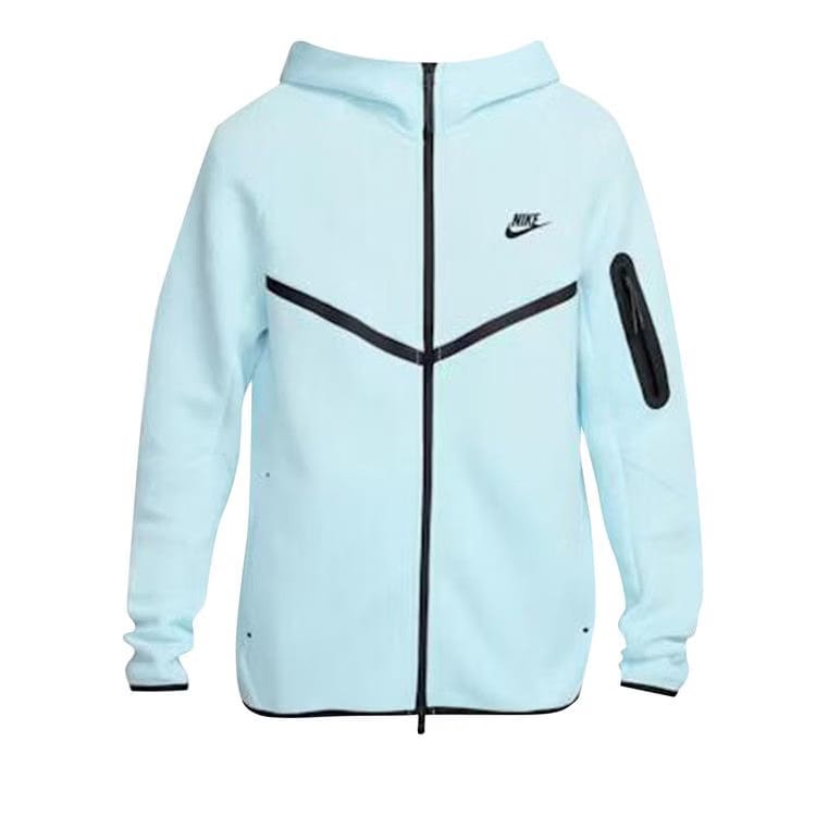 Nike Tech Full-Zip Windrunner Hoodie Glacier Blue