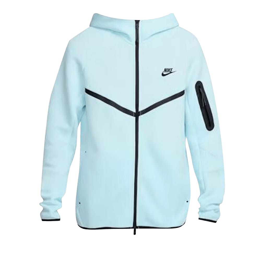Nike Tech Full-Zip Windrunner Hoodie Glacier Blue