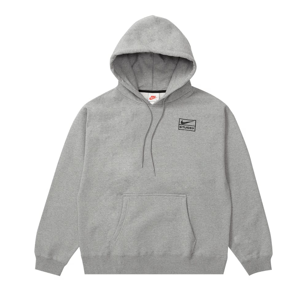 Nike x Stussy NRG Hoodie Dark Grey Heather