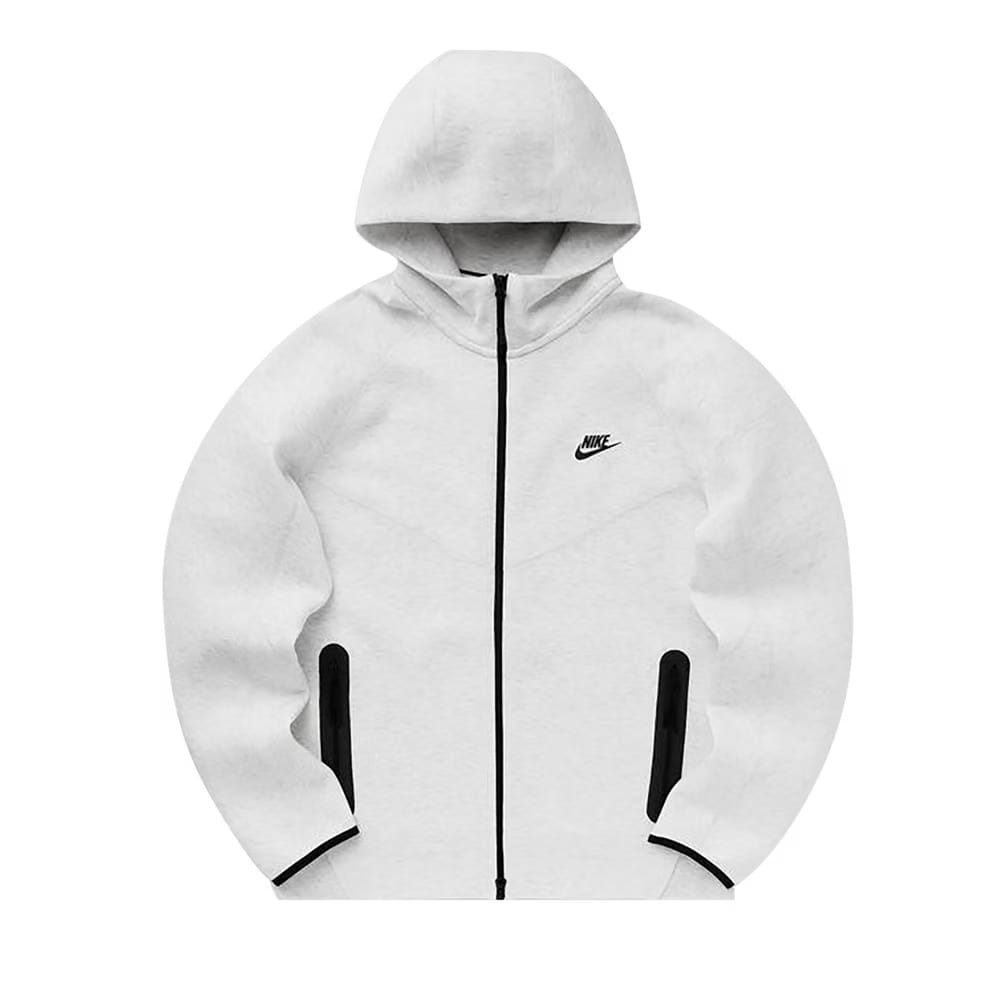 Nike Sportswear Tech Fleece Windrunner Full Zip Hoodie Birch Heather/Black