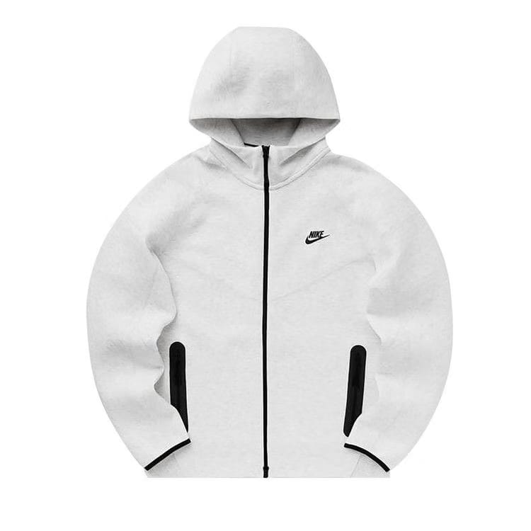 Nike Sportswear Tech Fleece Windrunner Full Zip Hoodie Birch Heather/Black