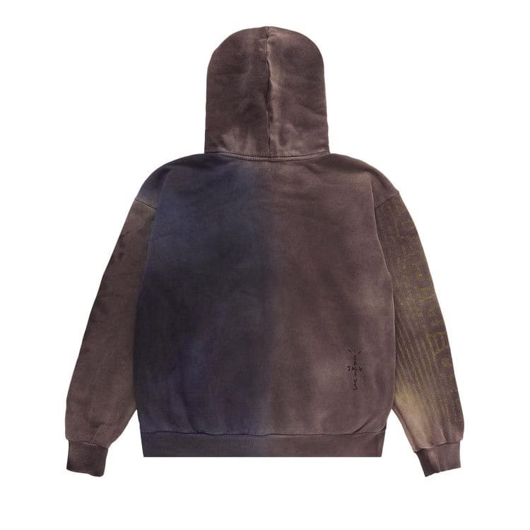 Nike FC Barcelona x Cactus Jack Split-Dye Crest Hoodie Brown