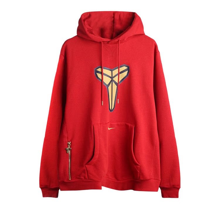 Nike Kobe Dri-FIT Pullover Basketball Hoodie Varsity Red/Jersey Gold