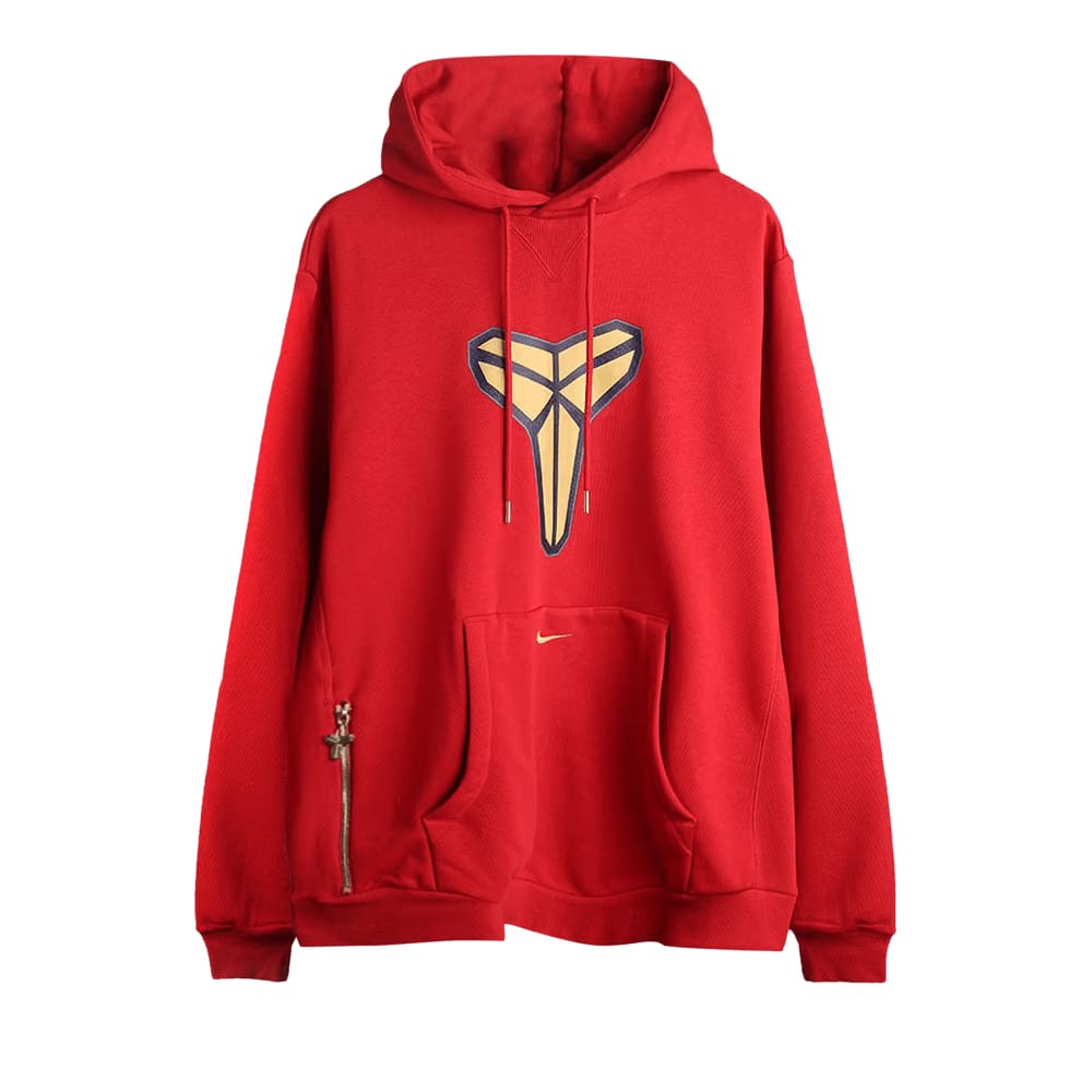 Nike Kobe Dri-FIT Pullover Basketball Hoodie Varsity Red/Jersey Gold