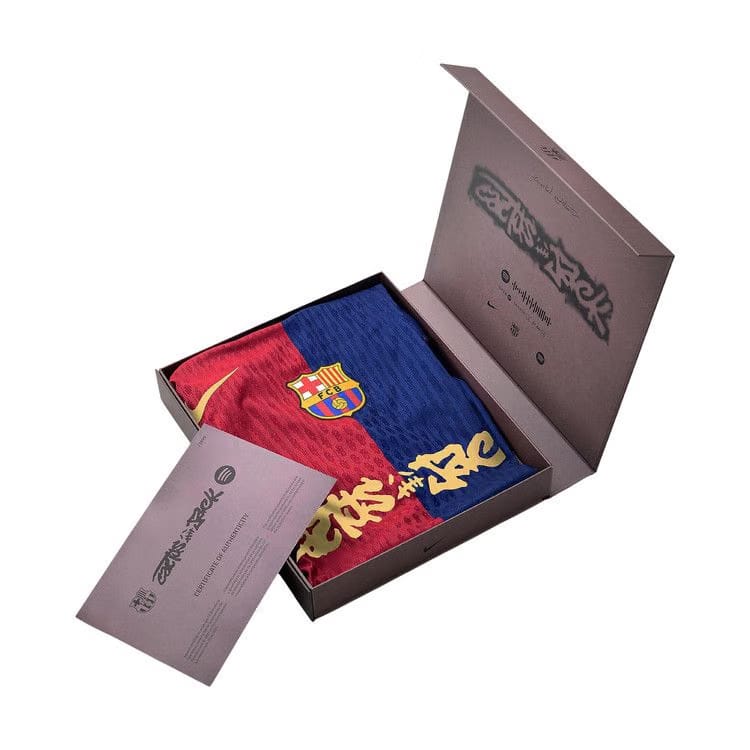 Nike FC Barcelona x Cactus Jack 2024/25 Match Home Jersey Red/Blue
