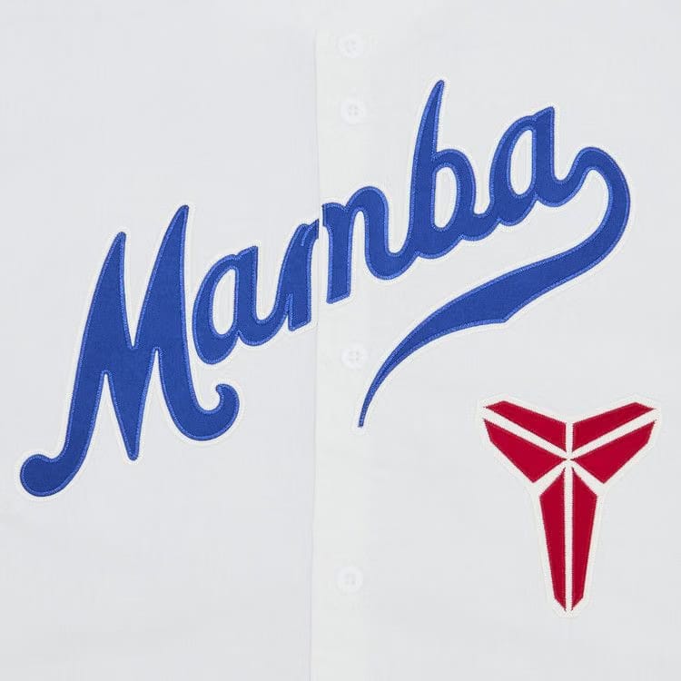 Nike x Kobe Bryant Baseball Jersey White/Game Royal