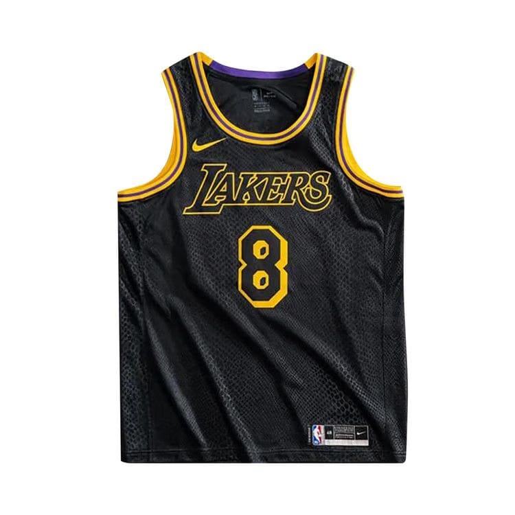 Nike Kobe Mamba Mentality Big Kids Los Angeles Lakers City Edition Swingman Jersey Black