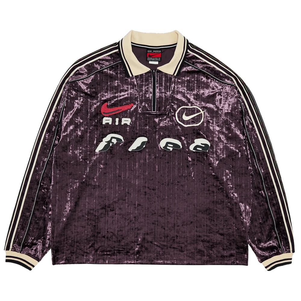 Nike x Cactus Plant Flea Market Flea Soccer Jersey Burgundy Ash