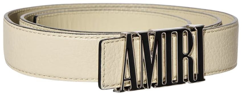 Amiri Pebbled 3cm Belt Lamb