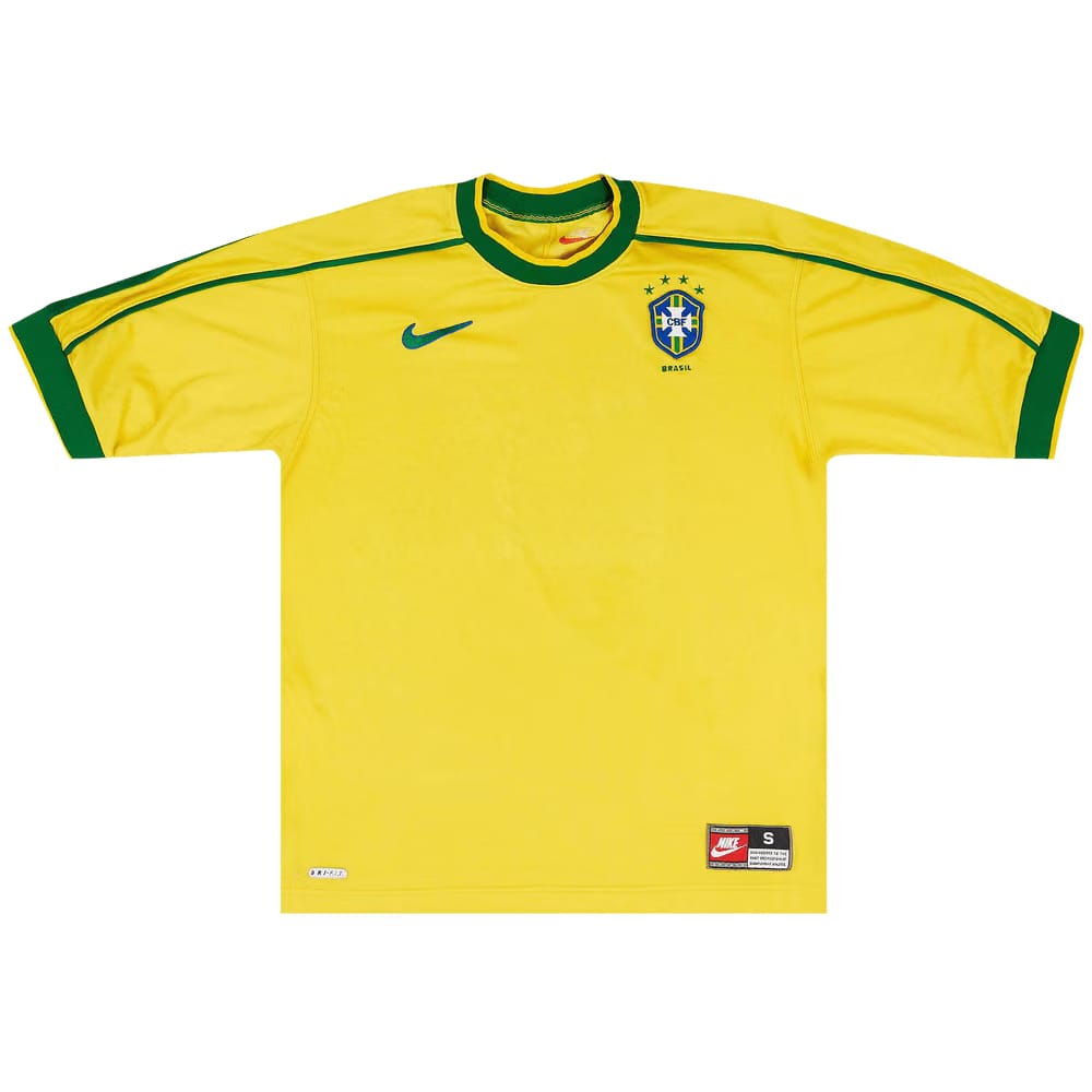 Nike Brazil 1998 Reissue Jersey Varsity Maize/Pine Green/Lucky Green