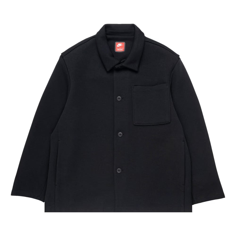 Nike Sportswear Tech Fleece Reimagined Oversized Shacket Black/Black