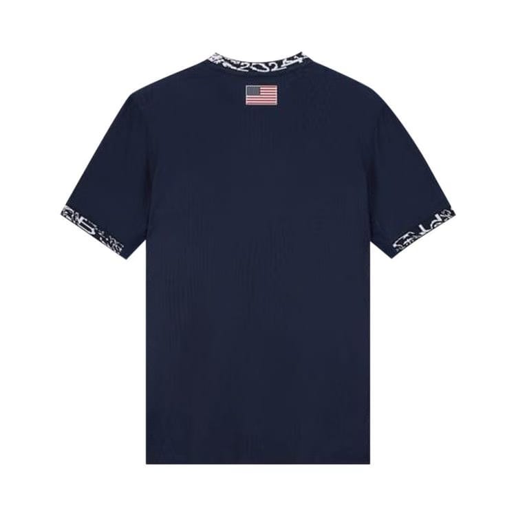 Nike SB Team USA Dri-FIT ADV Shorts-Sleeve Jersey Obsidian/Bright Crimson