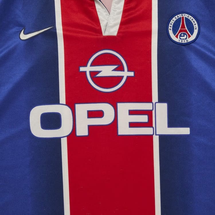 Vintage Nike Paris Saint-Germain Opel Home Jersey Blue/Red