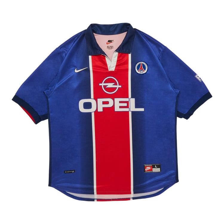 Vintage Nike Paris Saint-Germain Opel Home Jersey Blue/Red