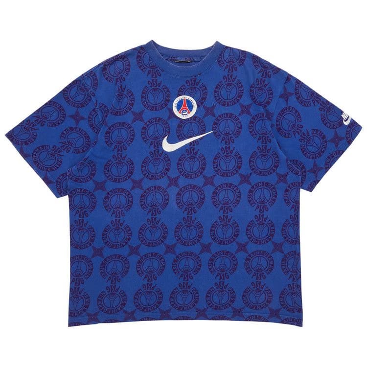 Nike Paris Saint-Germain All Over Print Shirt Blue