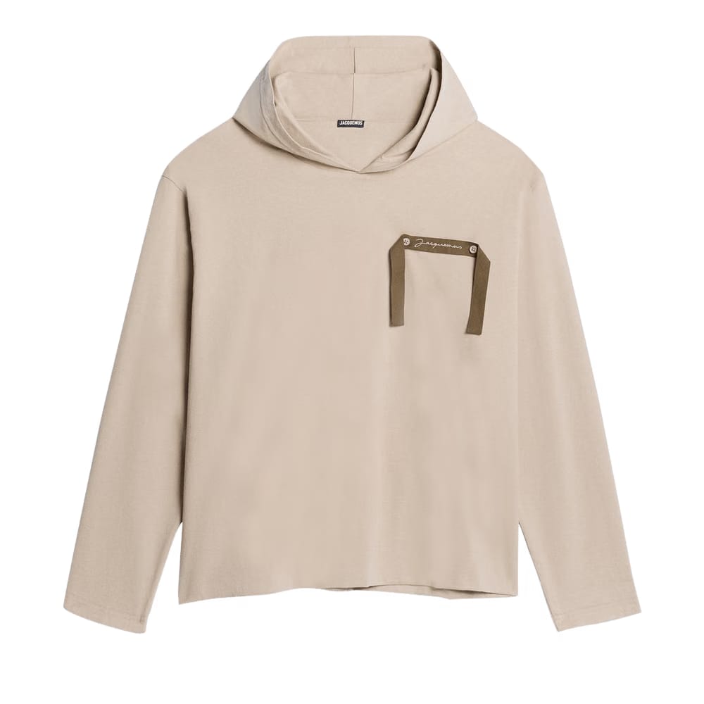 Jacquemus Desenho Hoodie Khaki