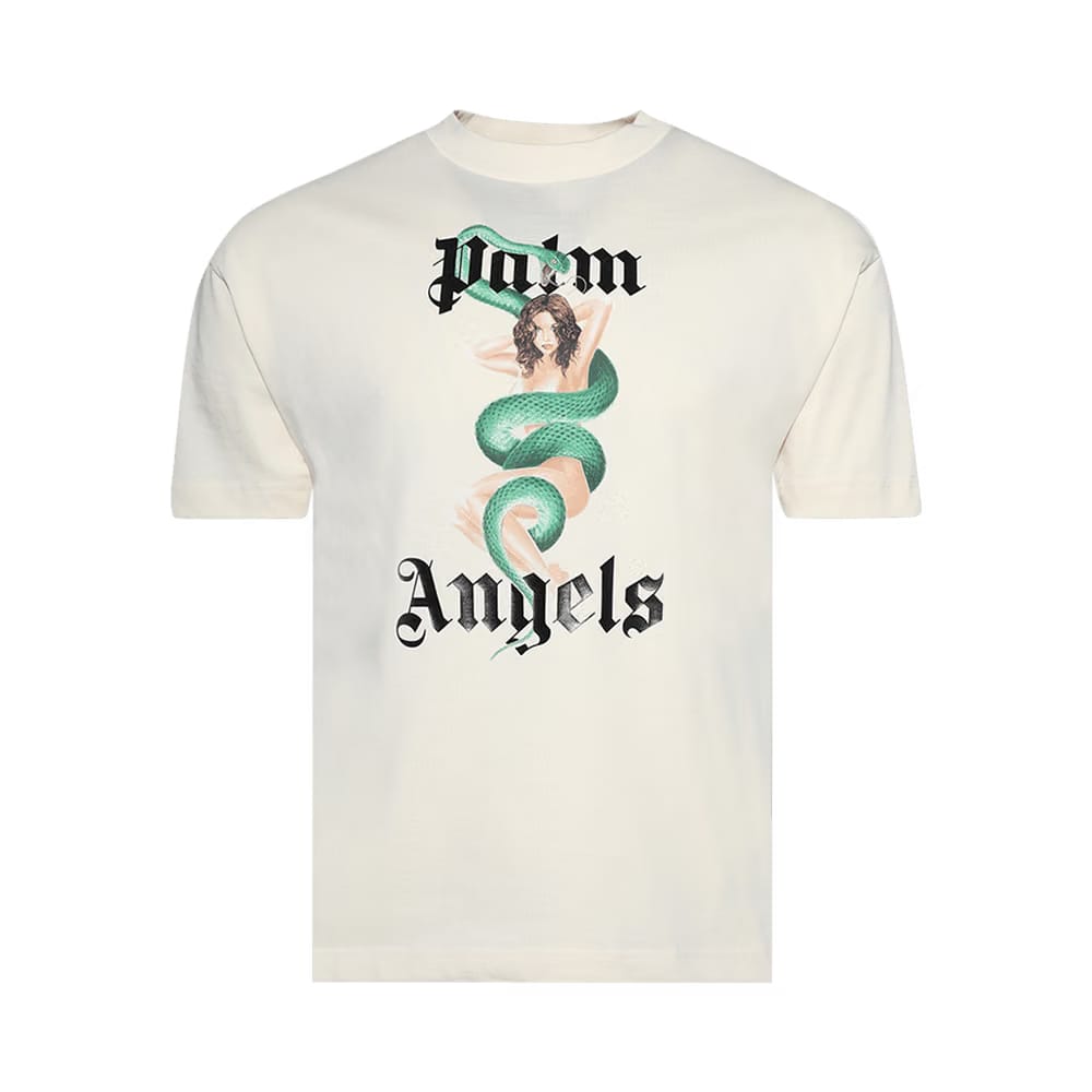 Palm Angels Ivy Pin Up T-Shirt Ivory