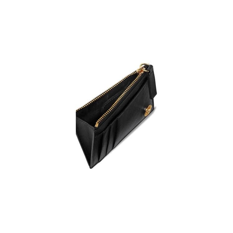 Versace Medusa Card Holder Black