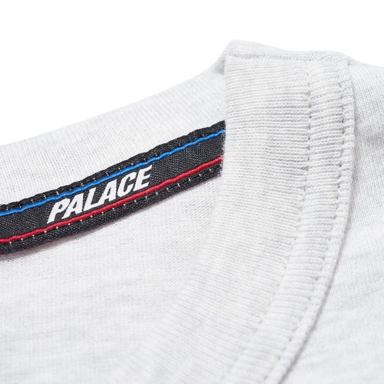 Palace Basically A T-Shirt Light Grey Marl