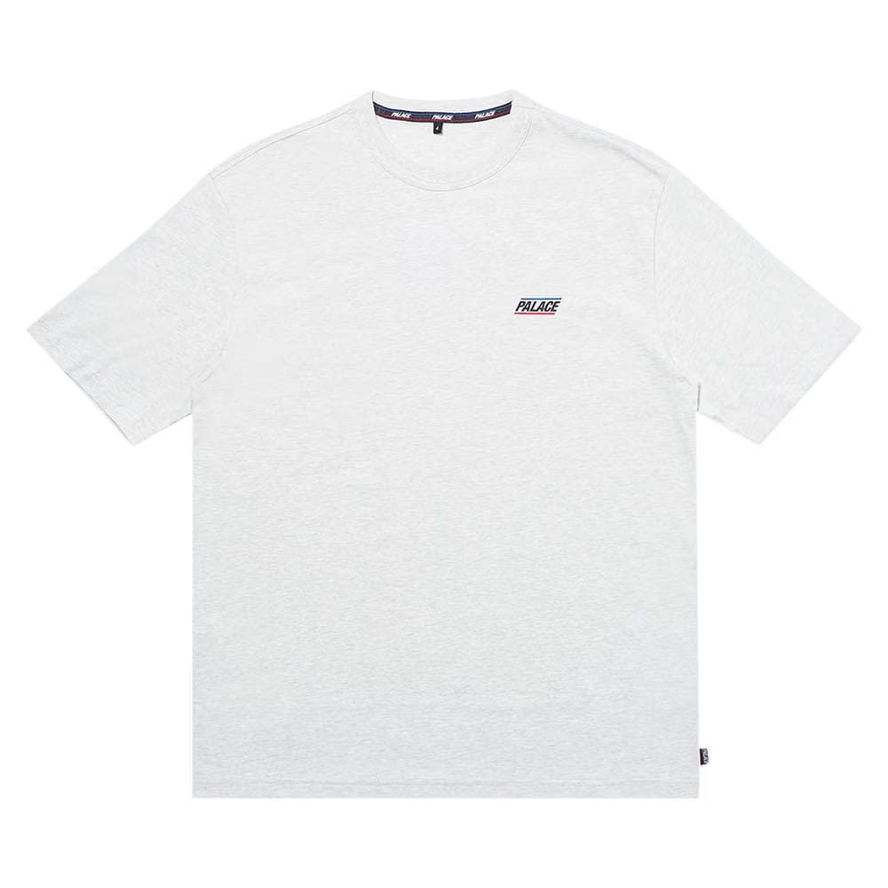 Palace Basically A T-Shirt Light Grey Marl