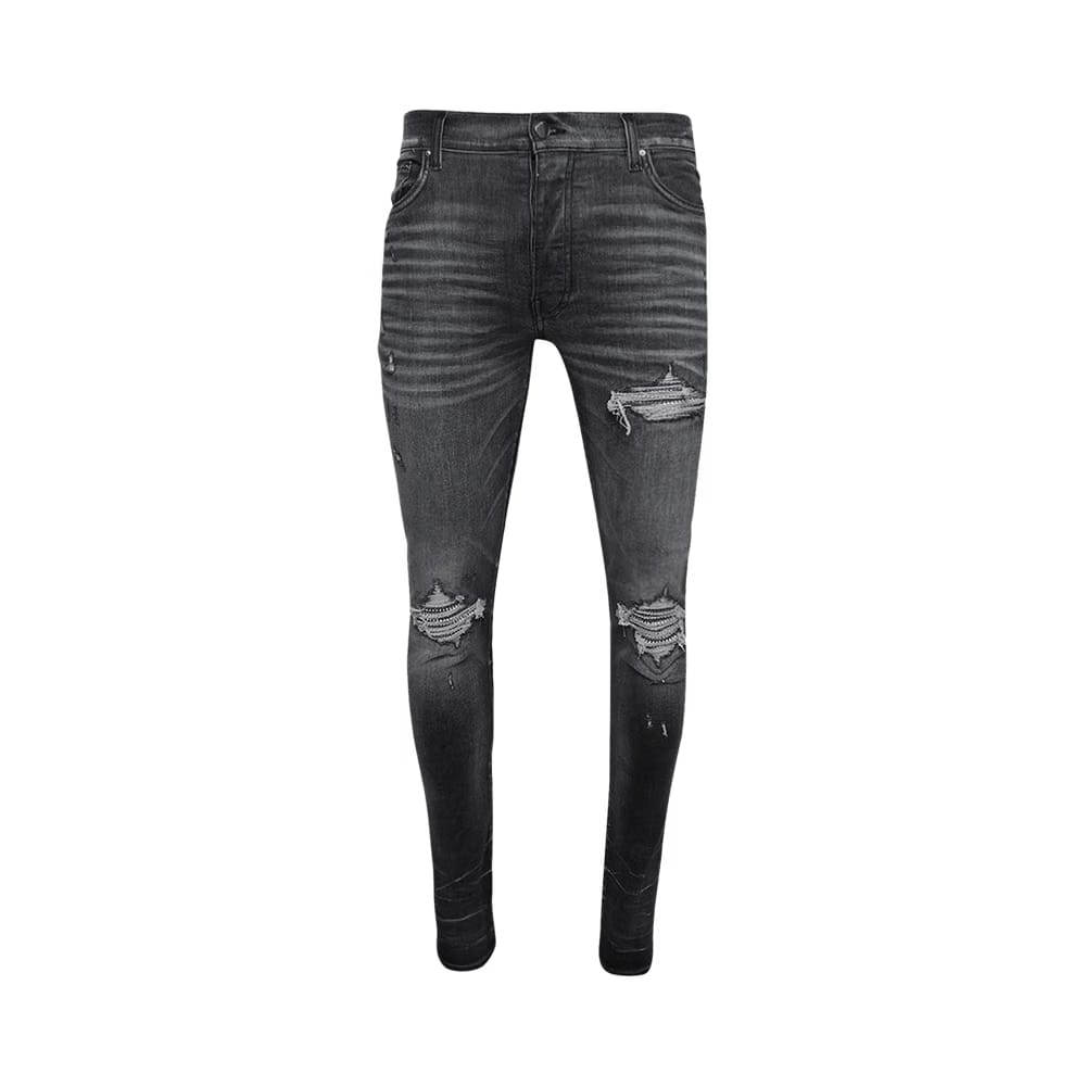 Amiri Crystal MX1 Jean Storm Grey