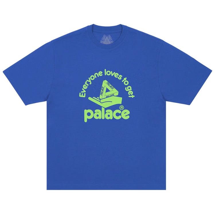 Palace Hand Out T-Shirt Blue Berry