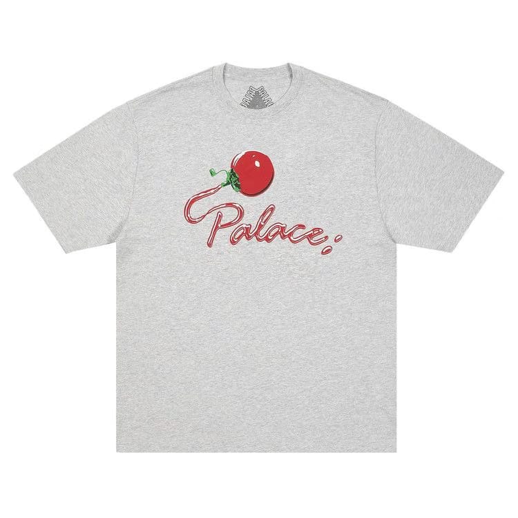 Palace Tommy T-Shirt Grey Marl